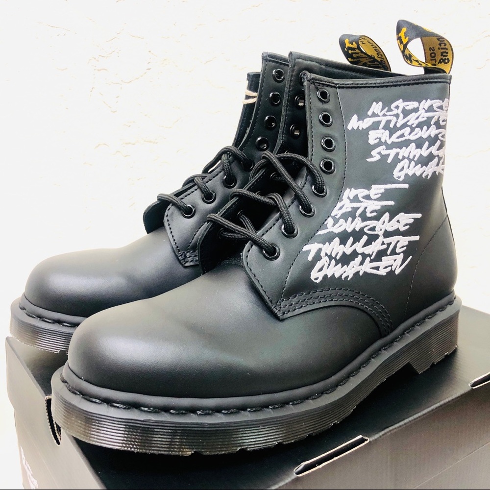 Dr. Martens Embroidered 1460 Futura Boot